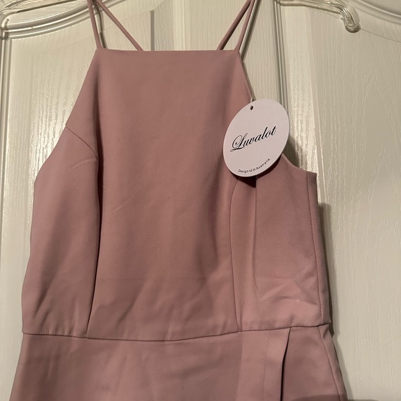 Pink luvalot made in Australia romper spaghetti straps is 2 aus 6 - Picture 3 of 4